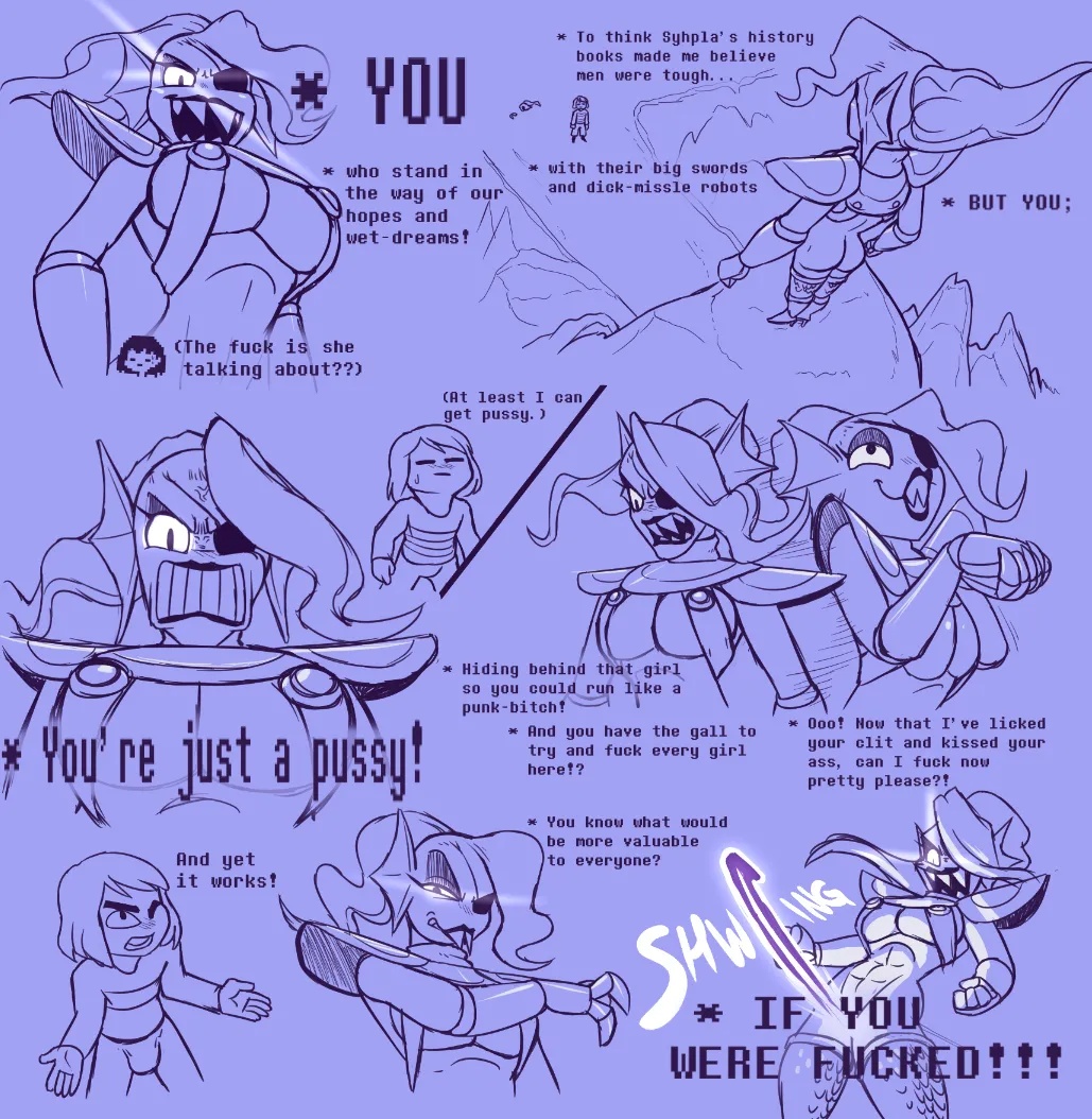 Under(her)tail: Monster-Girl Edition Porn Comics english 103