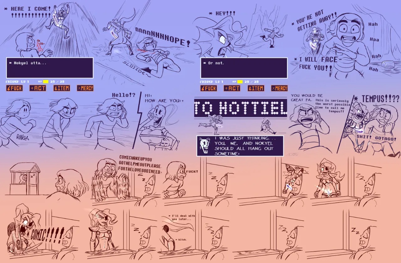 Under(her)tail: Monster-Girl Edition Porn Comics english 104