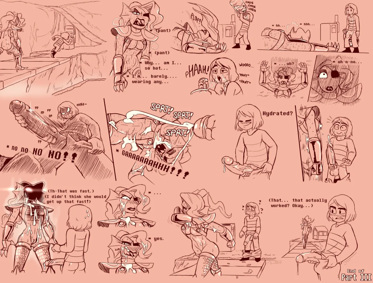 Under(her)tail: Monster-Girl Edition Porn Comics english 105