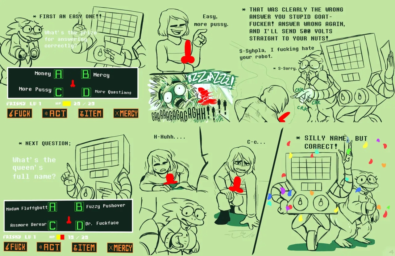 Under(her)tail: Monster-Girl Edition Porn Comics english 110