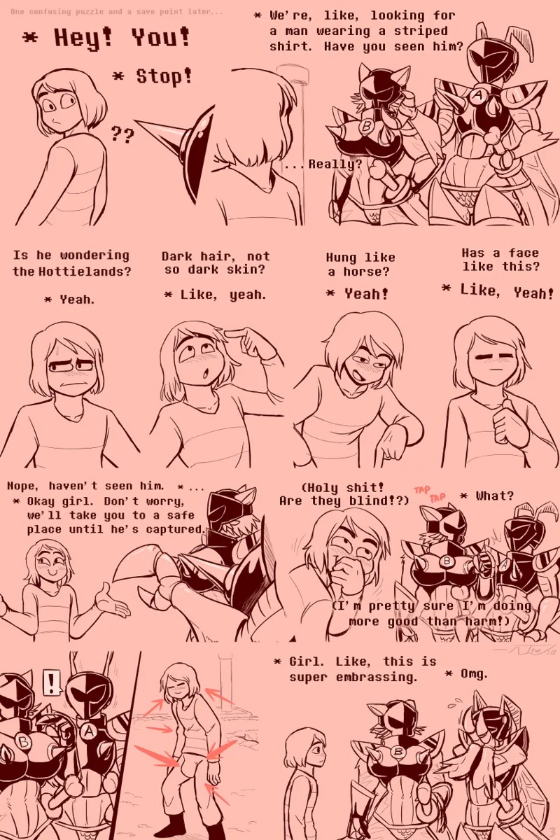 Under(her)tail: Monster-Girl Edition Porn Comics english 132