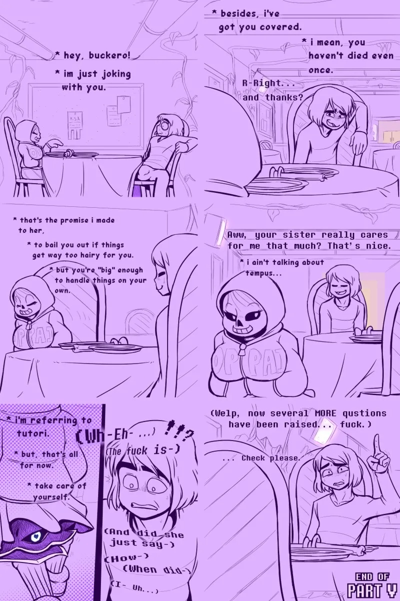 Under(her)tail: Monster-Girl Edition Porn Comics english 157