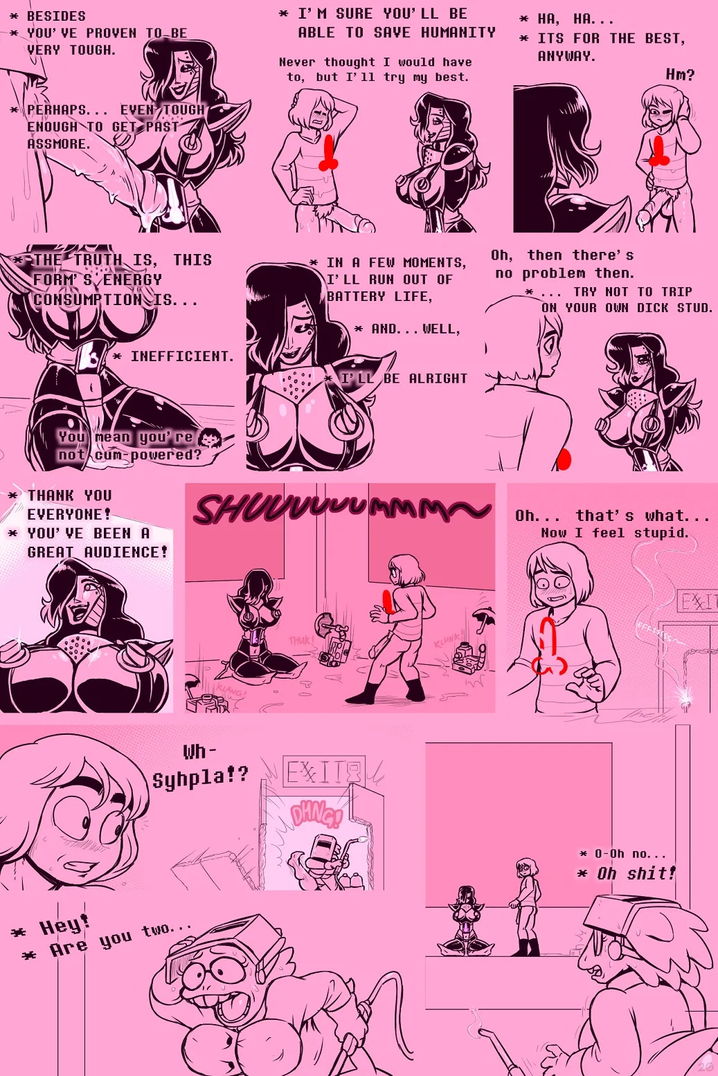 Under(her)tail: Monster-Girl Edition Porn Comics english 178