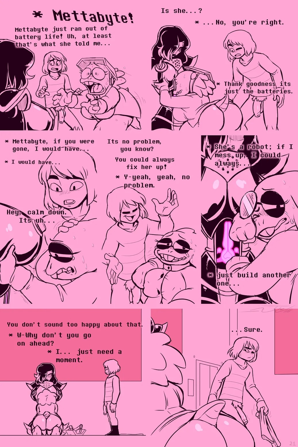 Under(her)tail: Monster-Girl Edition Porn Comics english 179