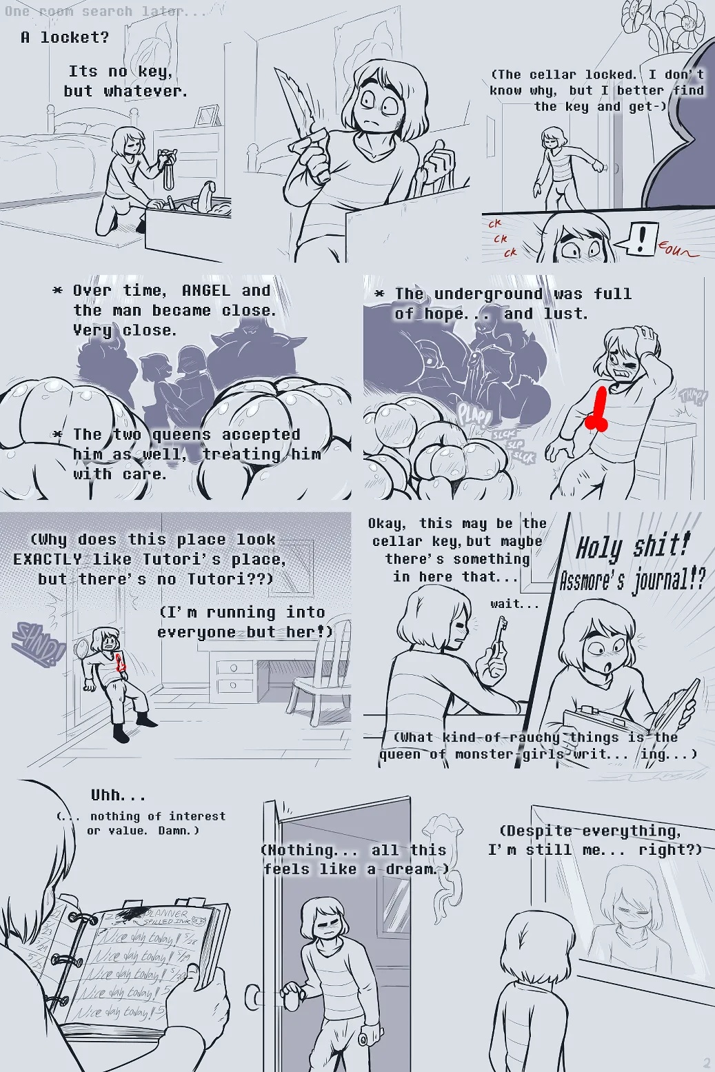 Under(her)tail: Monster-Girl Edition Porn Comics english 184