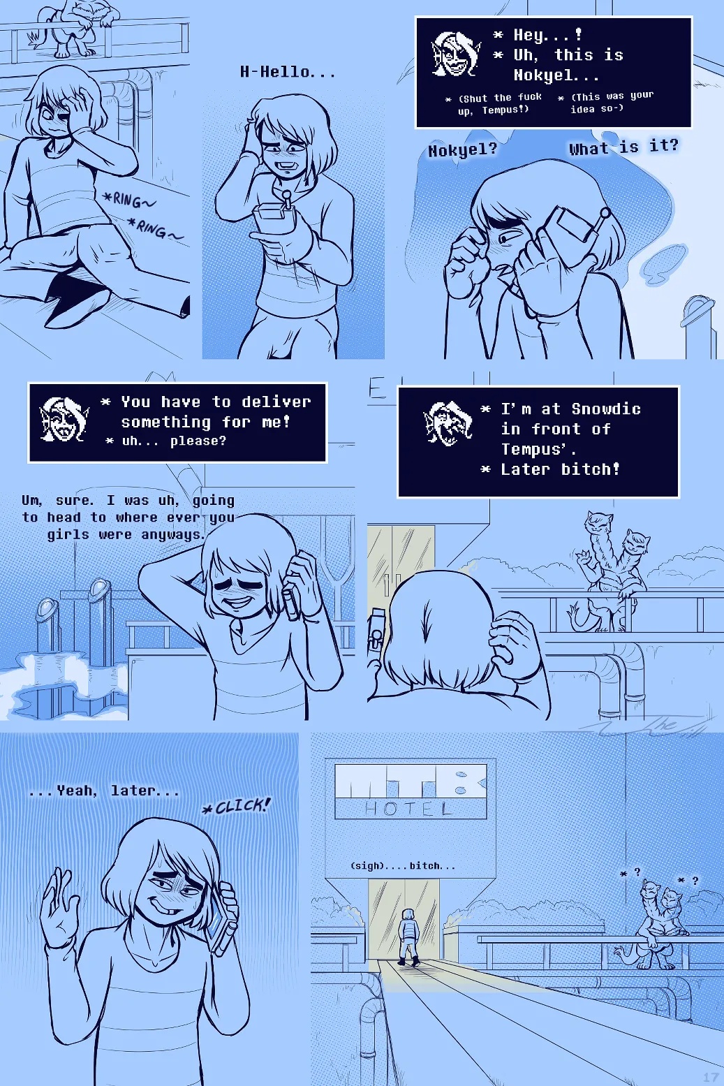 Under(her)tail: Monster-Girl Edition Porn Comics english 199