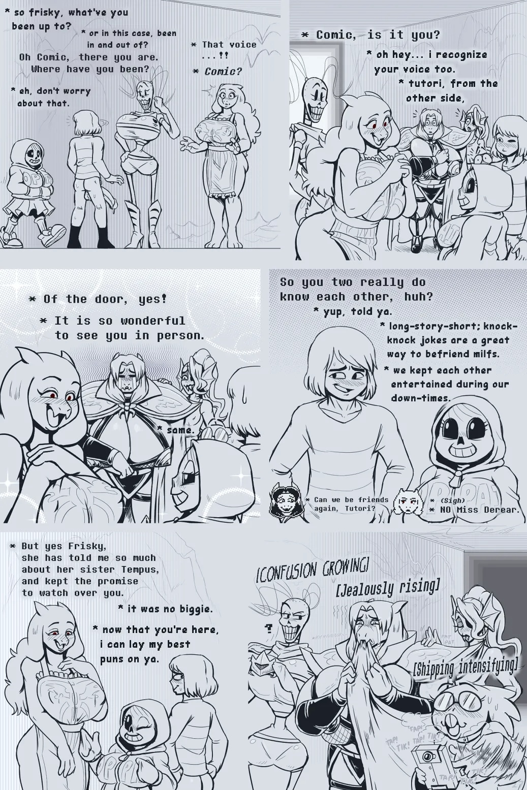 Under(her)tail: Monster-Girl Edition Porn Comics english 244