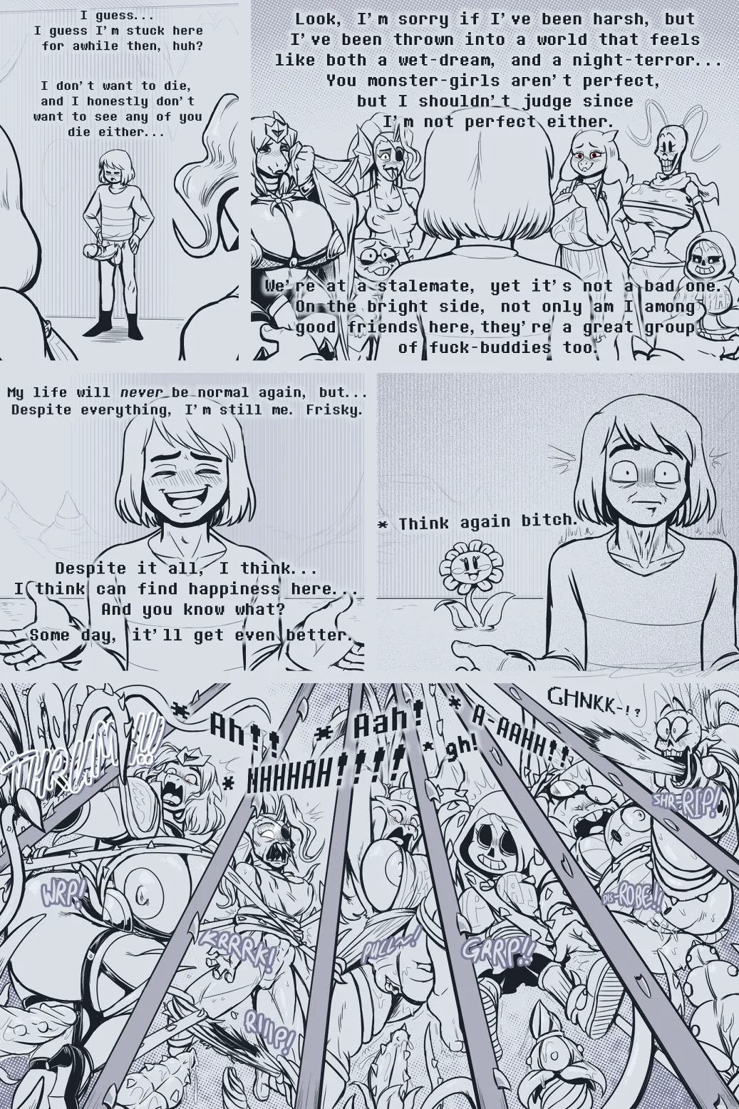 Under(her)tail: Monster-Girl Edition Porn Comics english 246