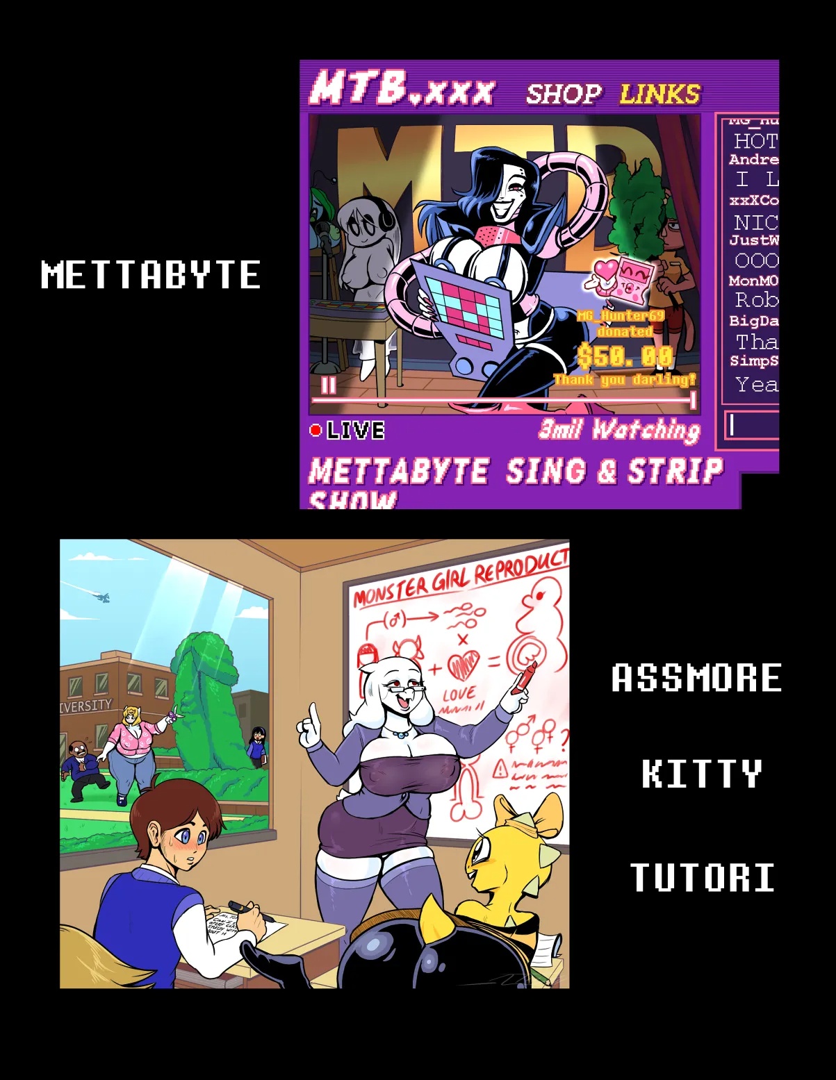 Under(her)tail: Monster-Girl Edition Porn Comics english 295