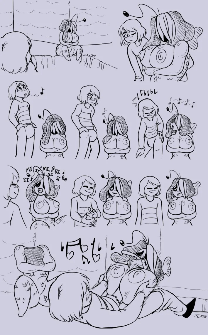 Under(her)tail: Monster-Girl Edition Porn Comics english 299