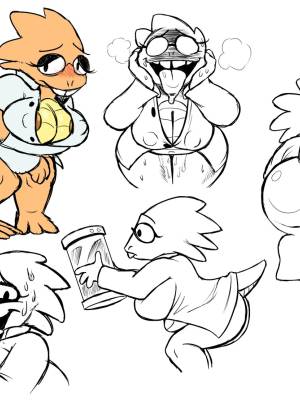 Under(her)tail: Monster-Girl Edition Porn Comics english 319