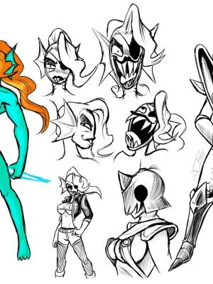 Under(her)tail: Monster-Girl Edition Porn Comics english 325