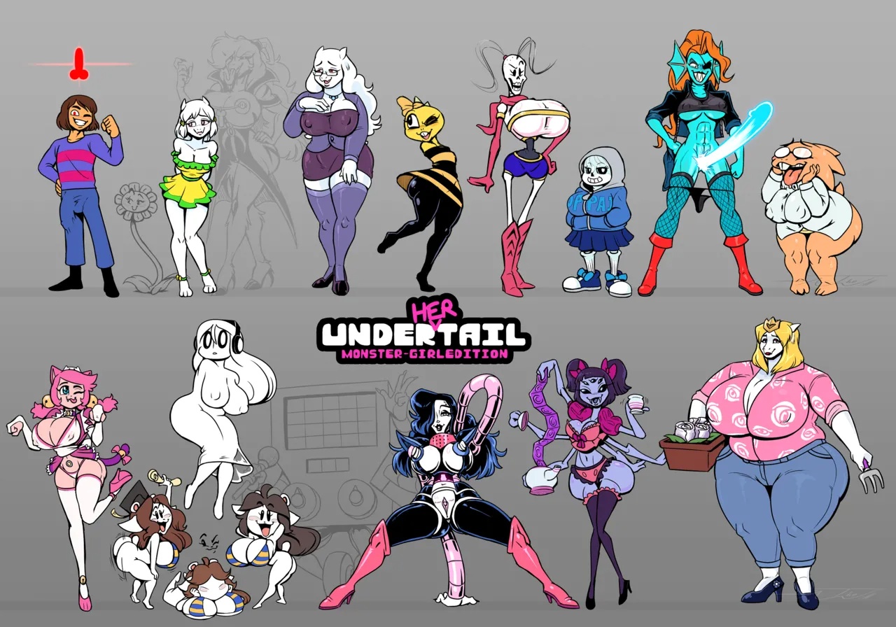 Under(her)tail: Monster-Girl Edition Porn Comics english 399