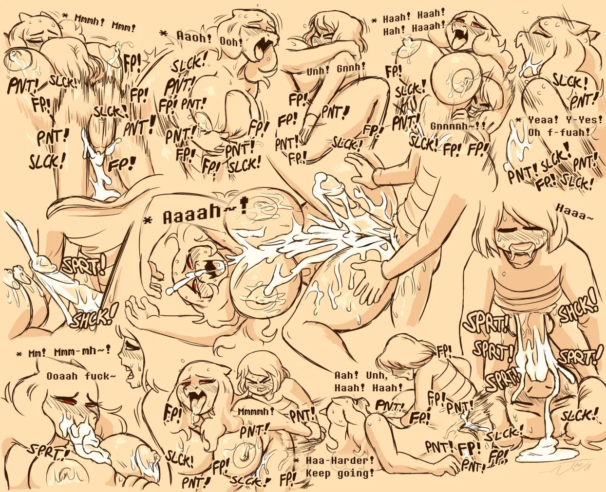 Under(her)tail: Monster-Girl Edition Porn Comics english 51