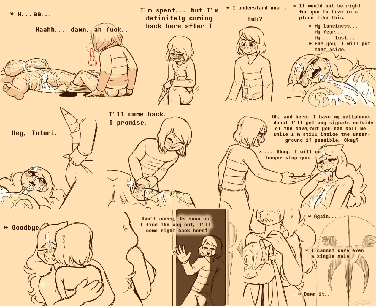 Under(her)tail: Monster-Girl Edition Porn Comics english 52