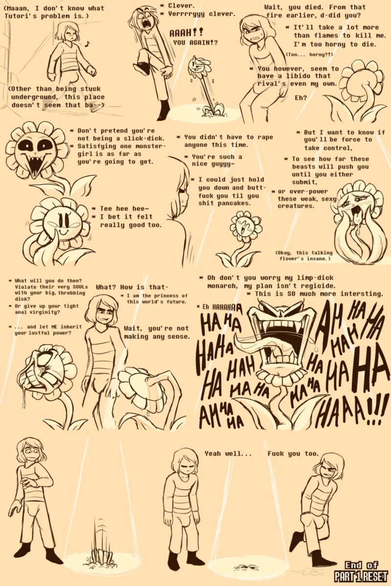 Under(her)tail: Monster-Girl Edition Porn Comics english 53