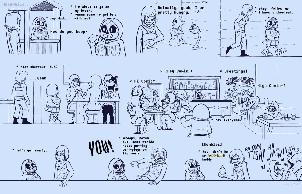 Under(her)tail: Monster-Girl Edition Porn Comics english 79