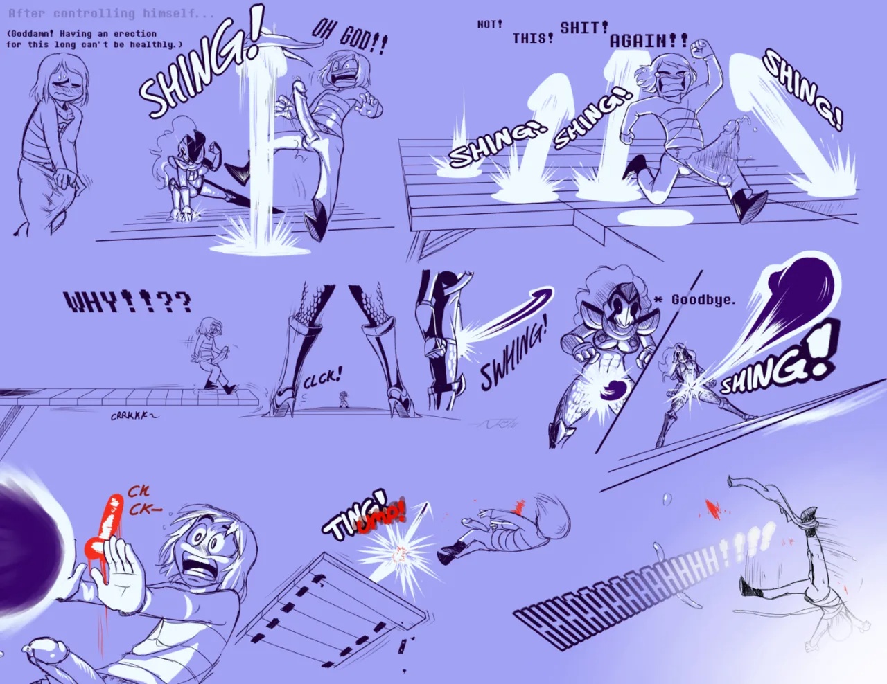 Under(her)tail: Monster-Girl Edition Porn Comics english 87