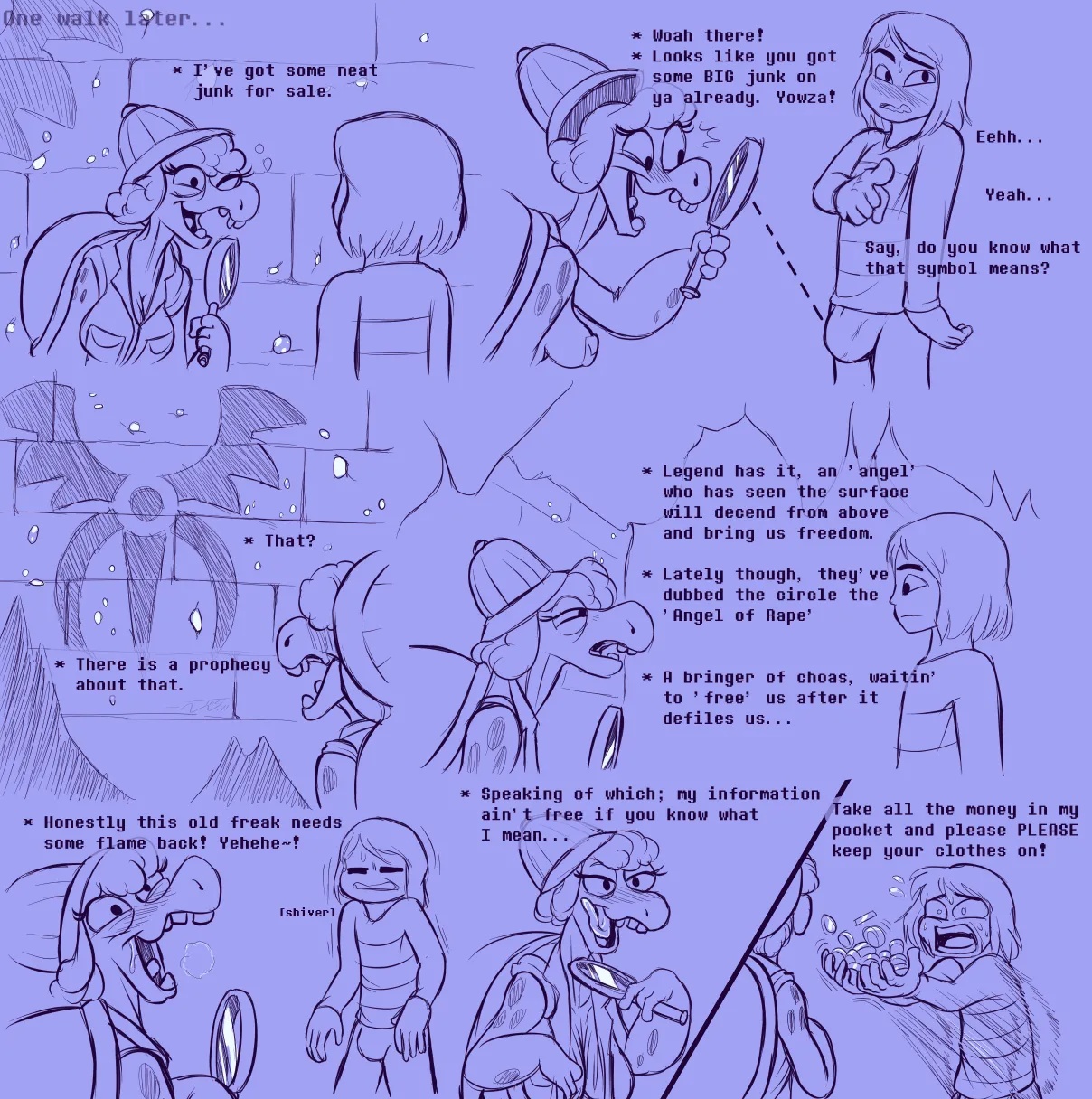 Under(her)tail: Monster-Girl Edition Porn Comics english 93