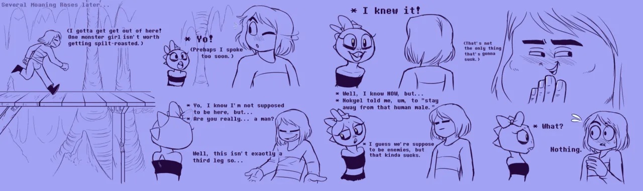 Under(her)tail: Monster-Girl Edition Porn Comics english 97