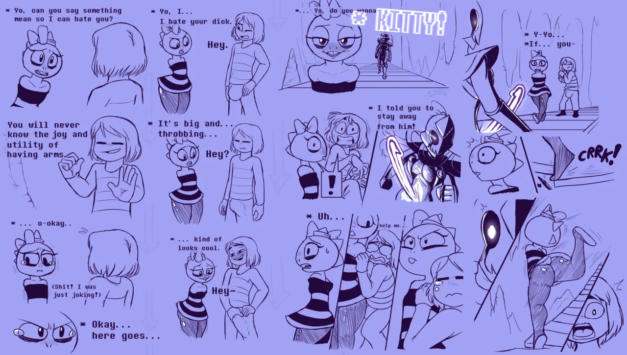 Under(her)tail: Monster-Girl Edition Porn Comics english 98