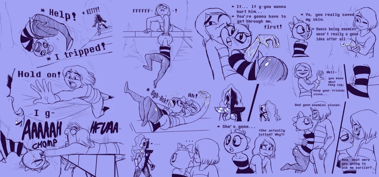 Under(her)tail: Monster-Girl Edition Porn Comics english 99