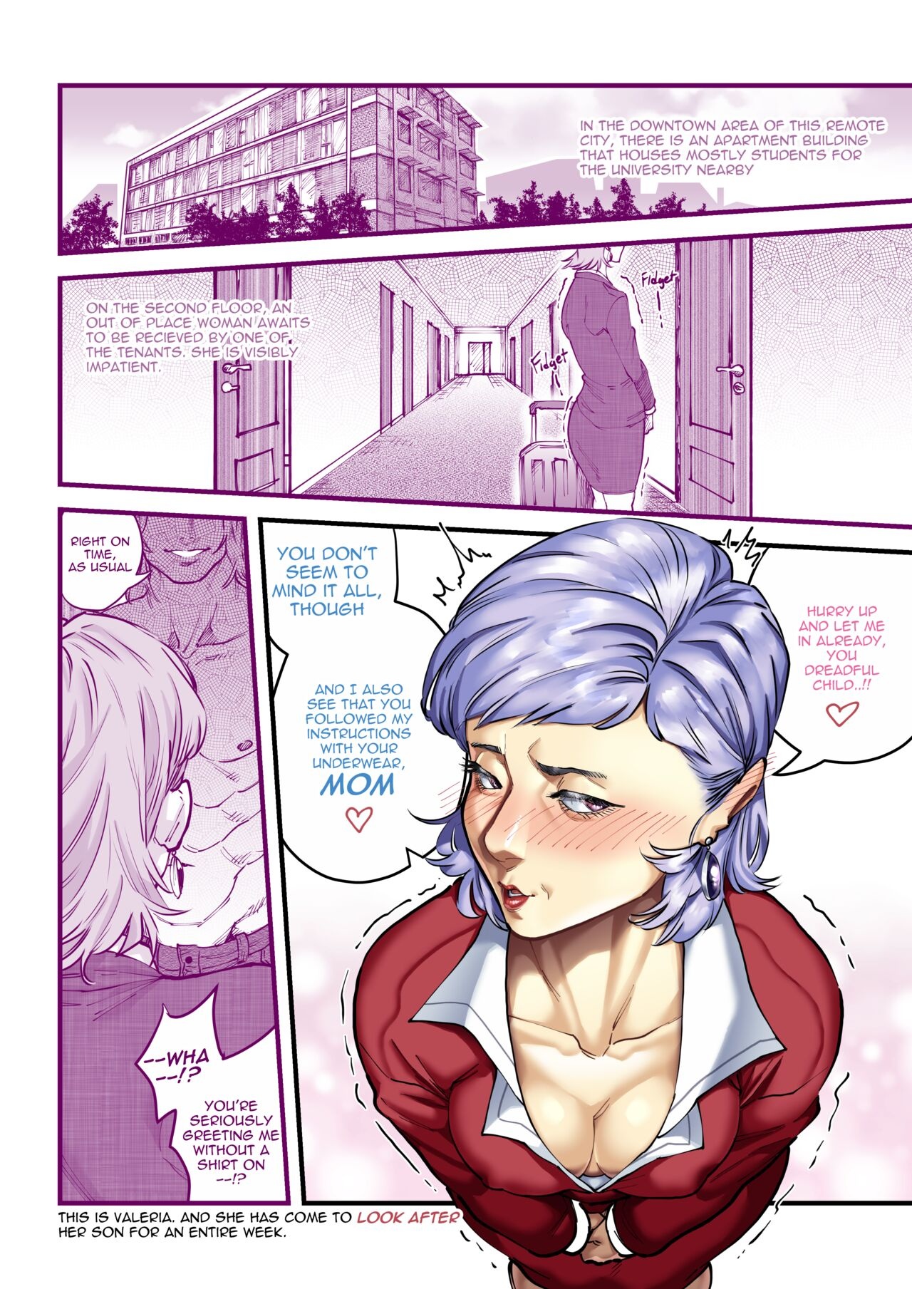 Valeria's Cage Porn Comics english 03