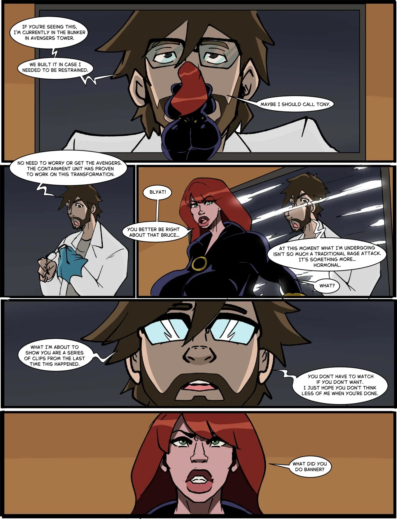 Wasp & Widow: Hulk Smash Porn Comics english 04