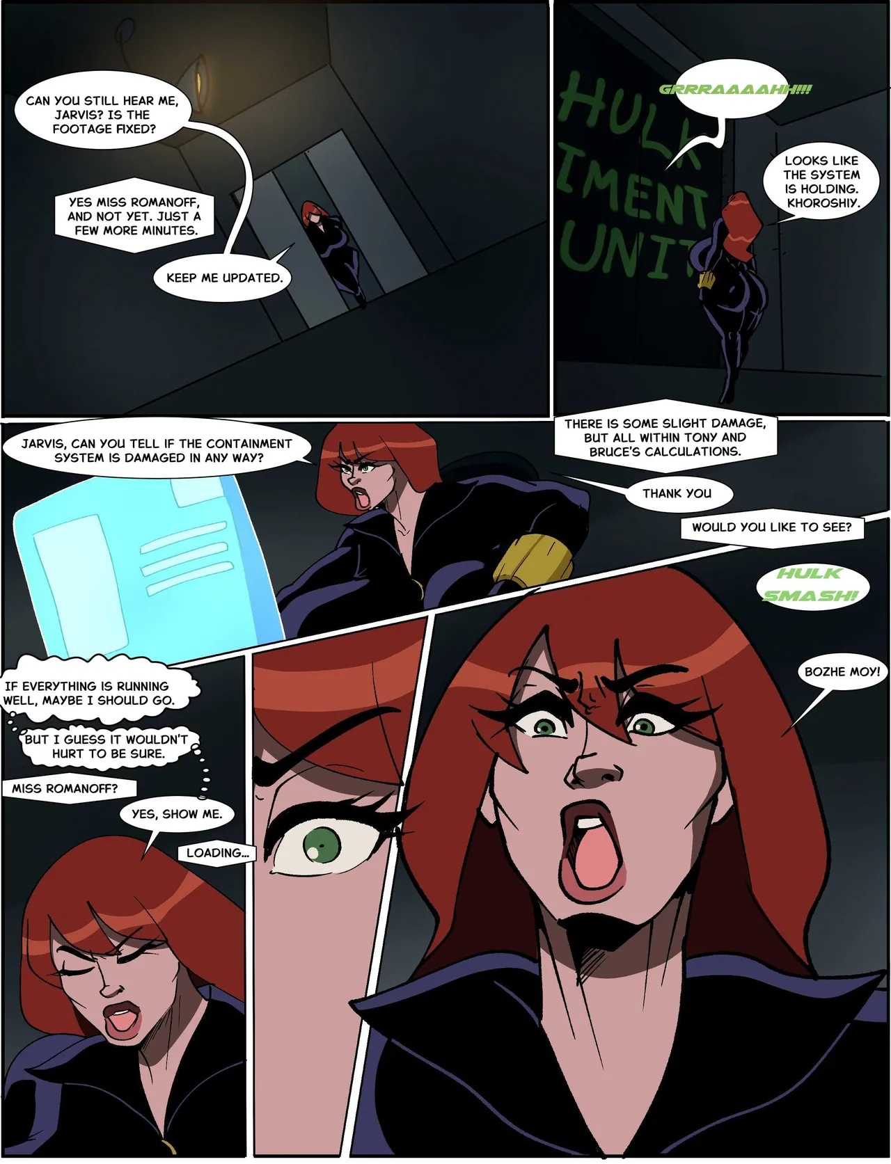Wasp & Widow: Hulk Smash Porn Comics english 08