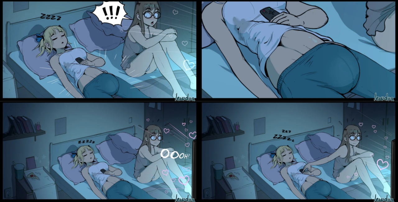 Watching a Series: Nessie and Karen Porn Comics english 06