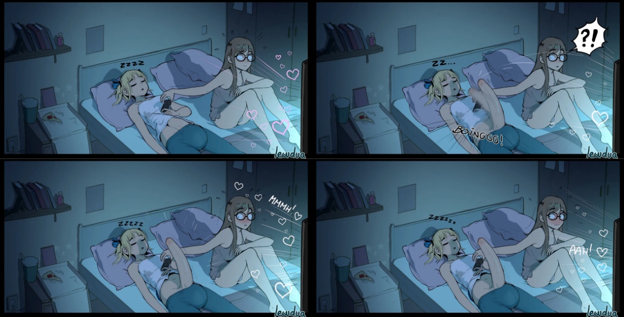 Watching a Series: Nessie and Karen Porn Comics english 07