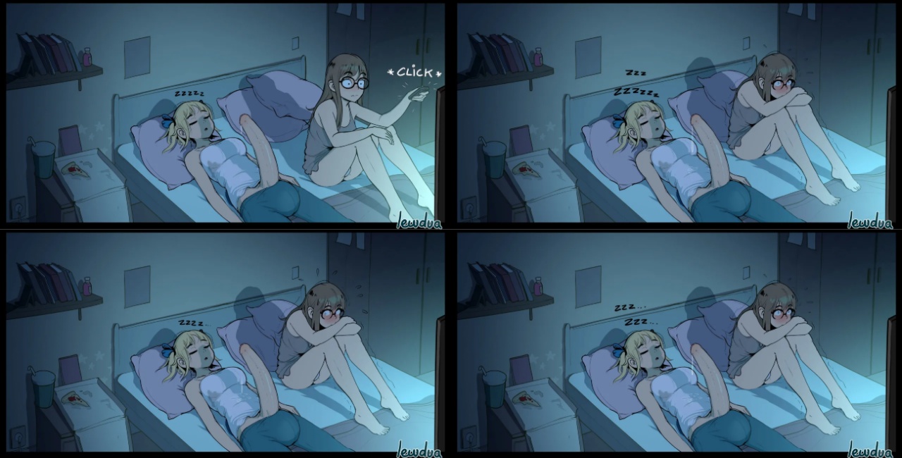 Watching a Series: Nessie and Karen Porn Comics english 08