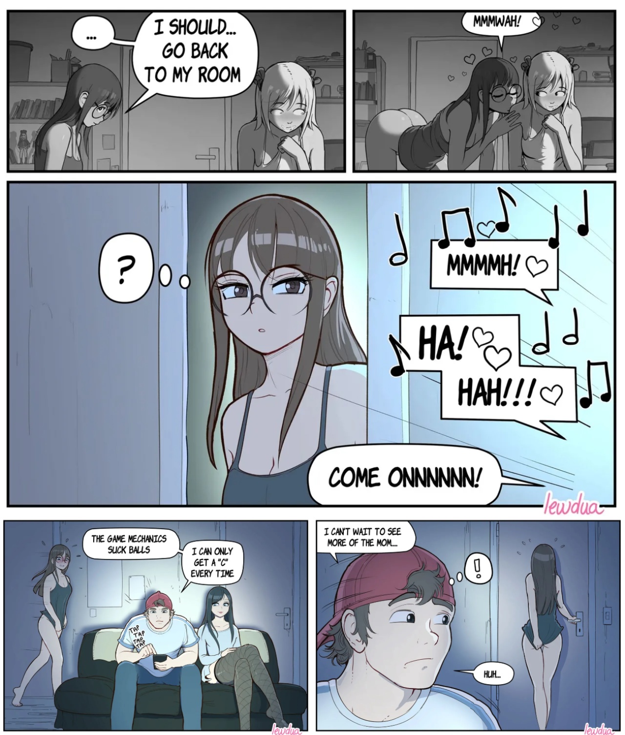 Watching a Series: Nessie and Karen Porn Comics english 22