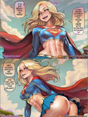 WonderWoman x Supergirl: A Perfect Mother Porn Comics english 02