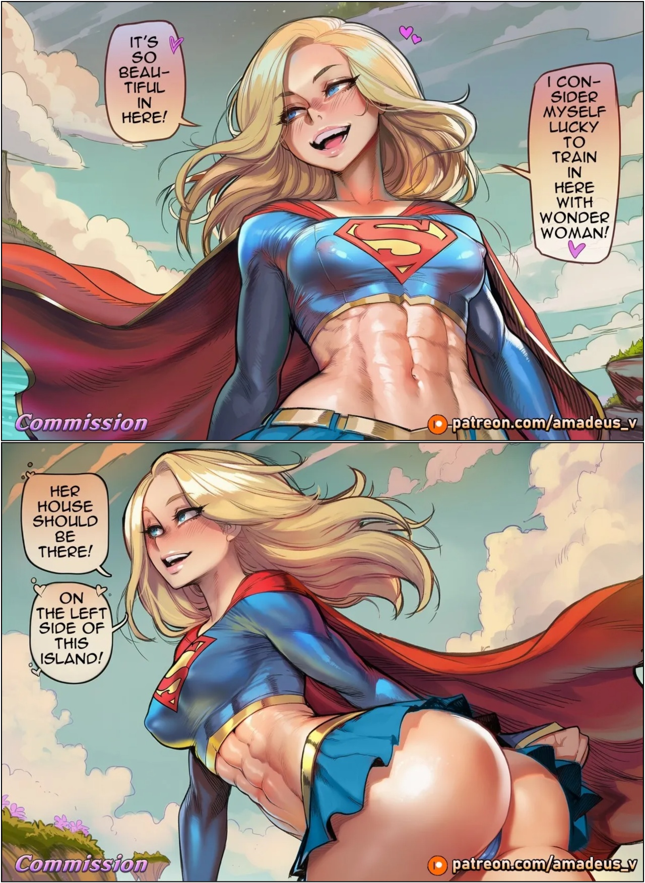 WonderWoman x Supergirl: A Perfect Mother Porn Comics english 02