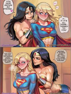 WonderWoman x Supergirl: A Perfect Mother Porn Comics english 04