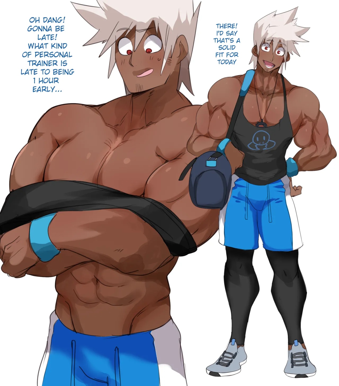 Workout Buddies Part 2 Porn Comics english 02