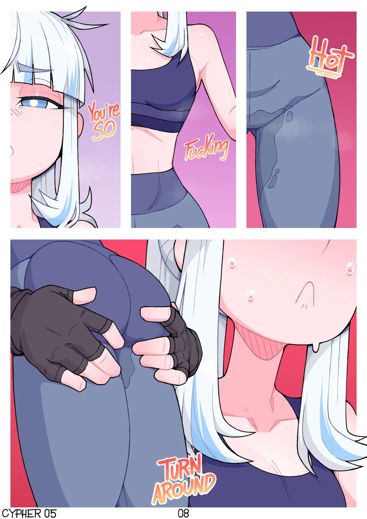 Workout Routine Porn Comics english 09