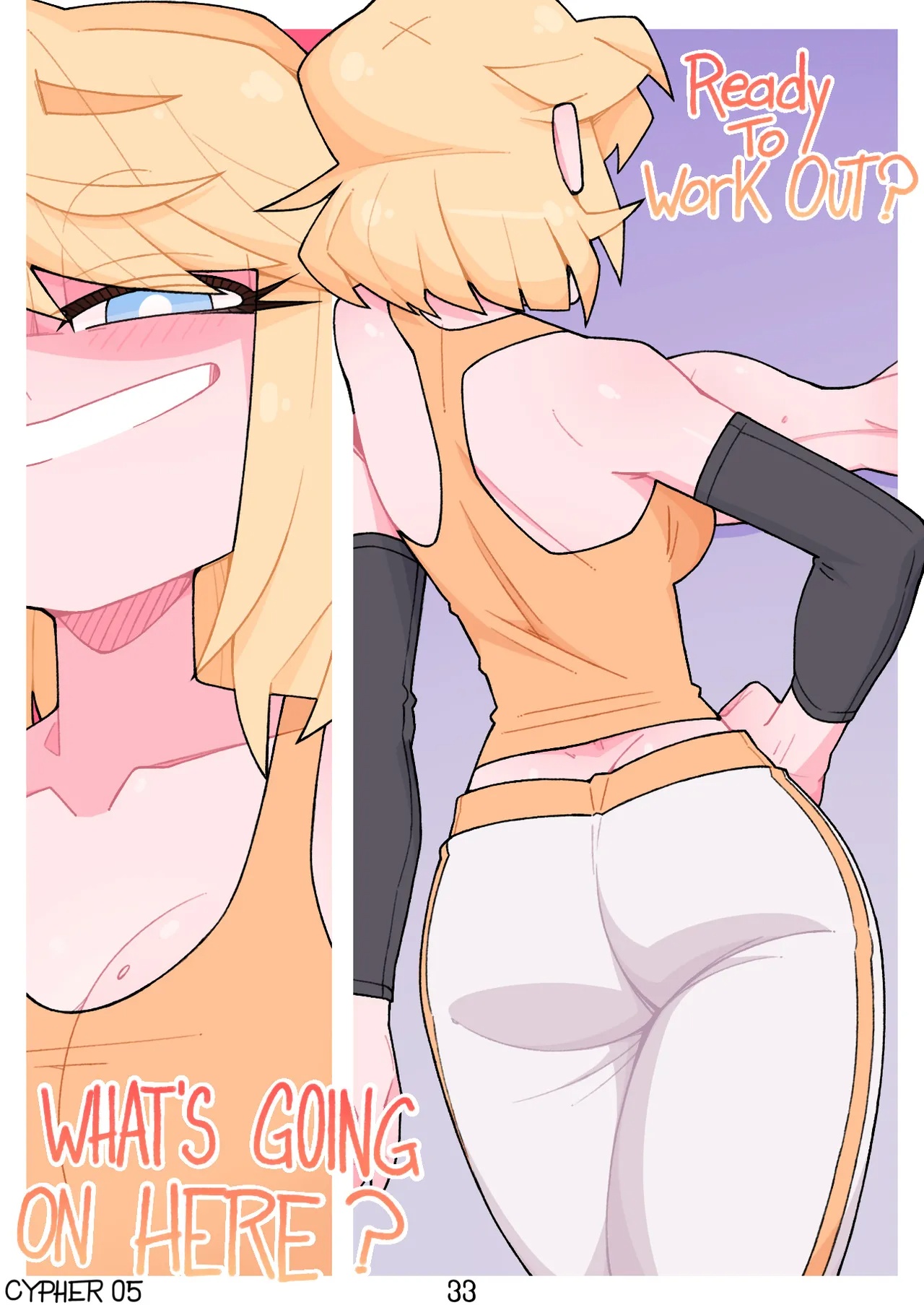 Workout Routine Porn Comics english 34