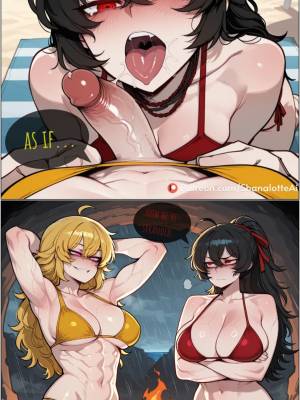 Yang Xiao Long x Raven Branwen Porn Comics english 07