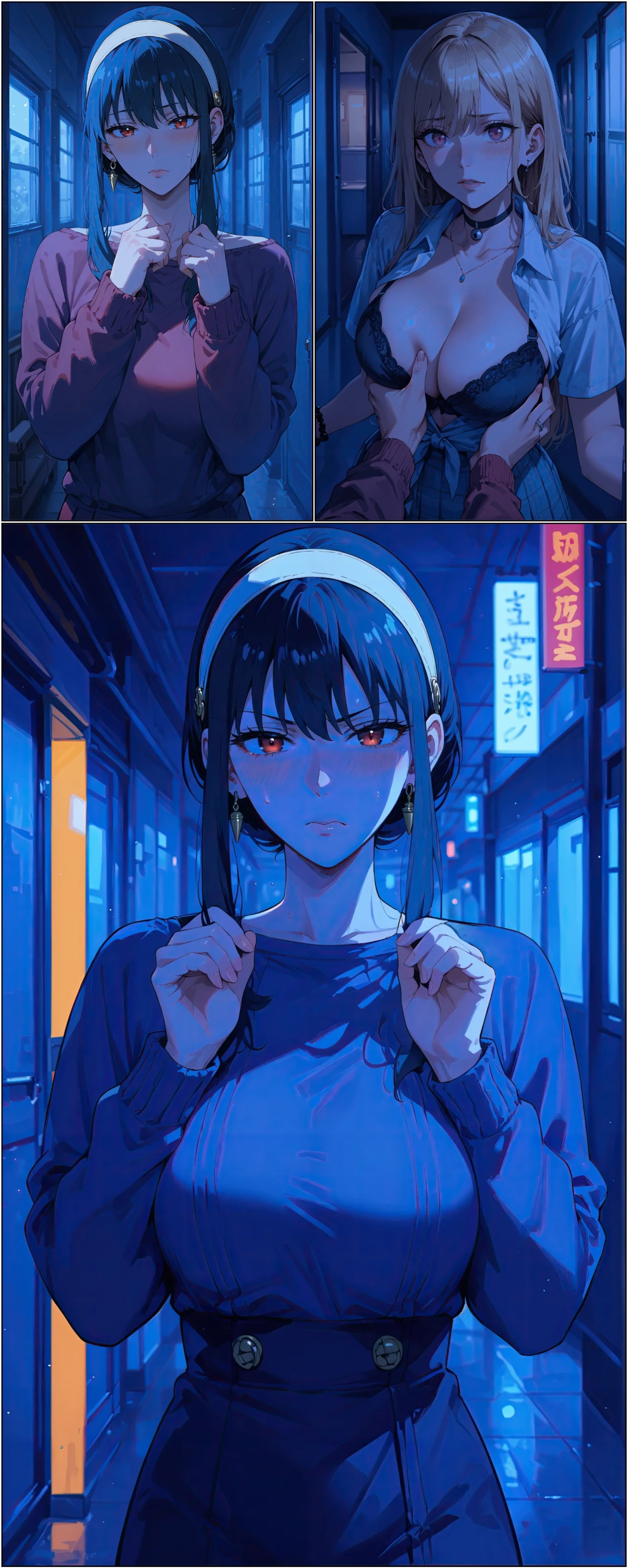 Yor Forger And Marin Kitagawa Part 2 Porn Comics english 03