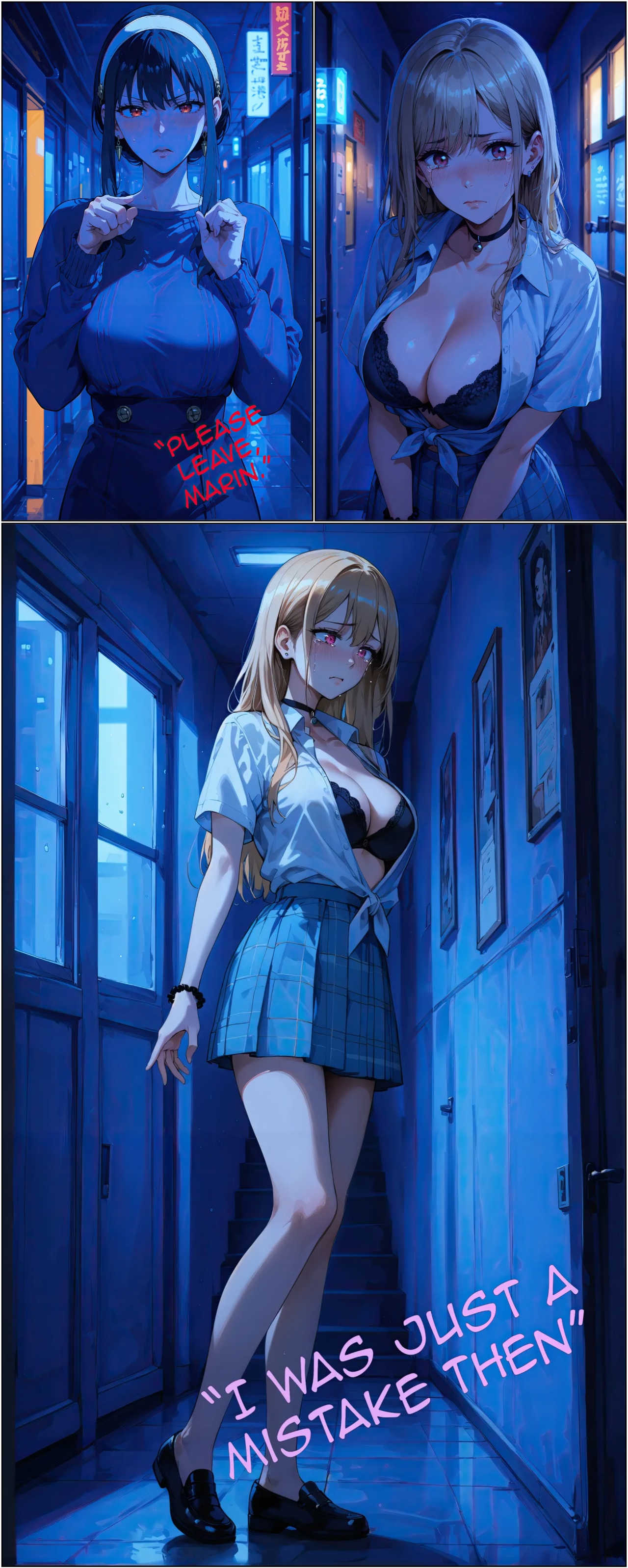 Yor Forger And Marin Kitagawa Part 2 Porn Comics english 04