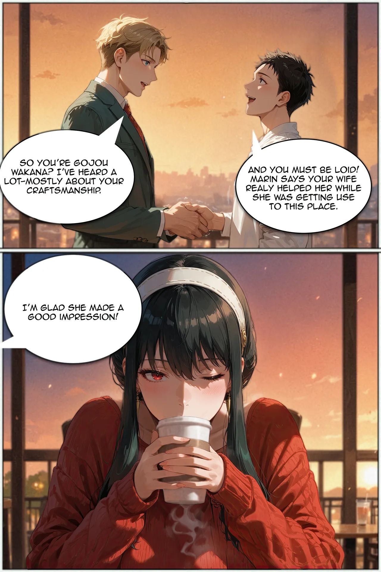 Yor Forger And Marin Kitagawa Part 3 Porn Comics english 09