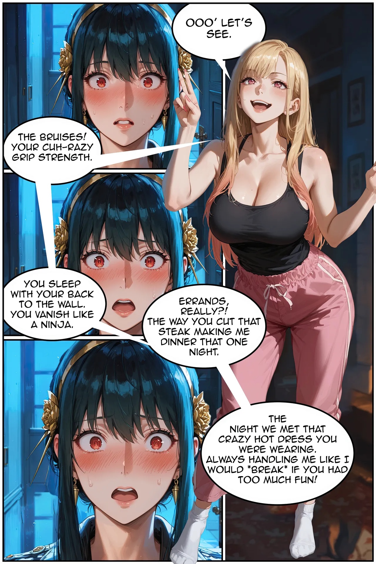 Yor Forger And Marin Kitagawa Part 3 Porn Comics english 43