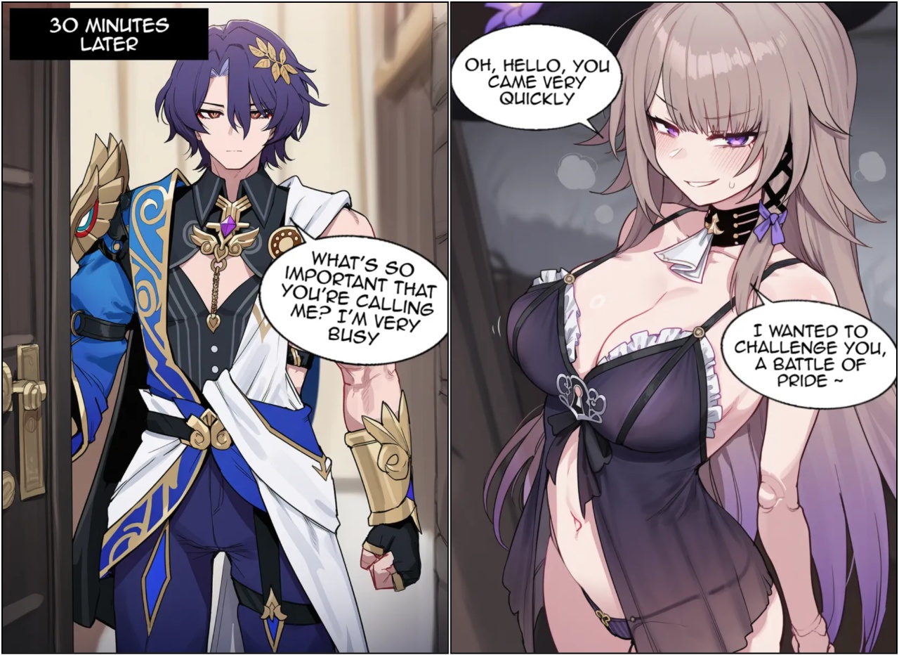 A Conceited Scholar Part 2 Porn Comics english 04