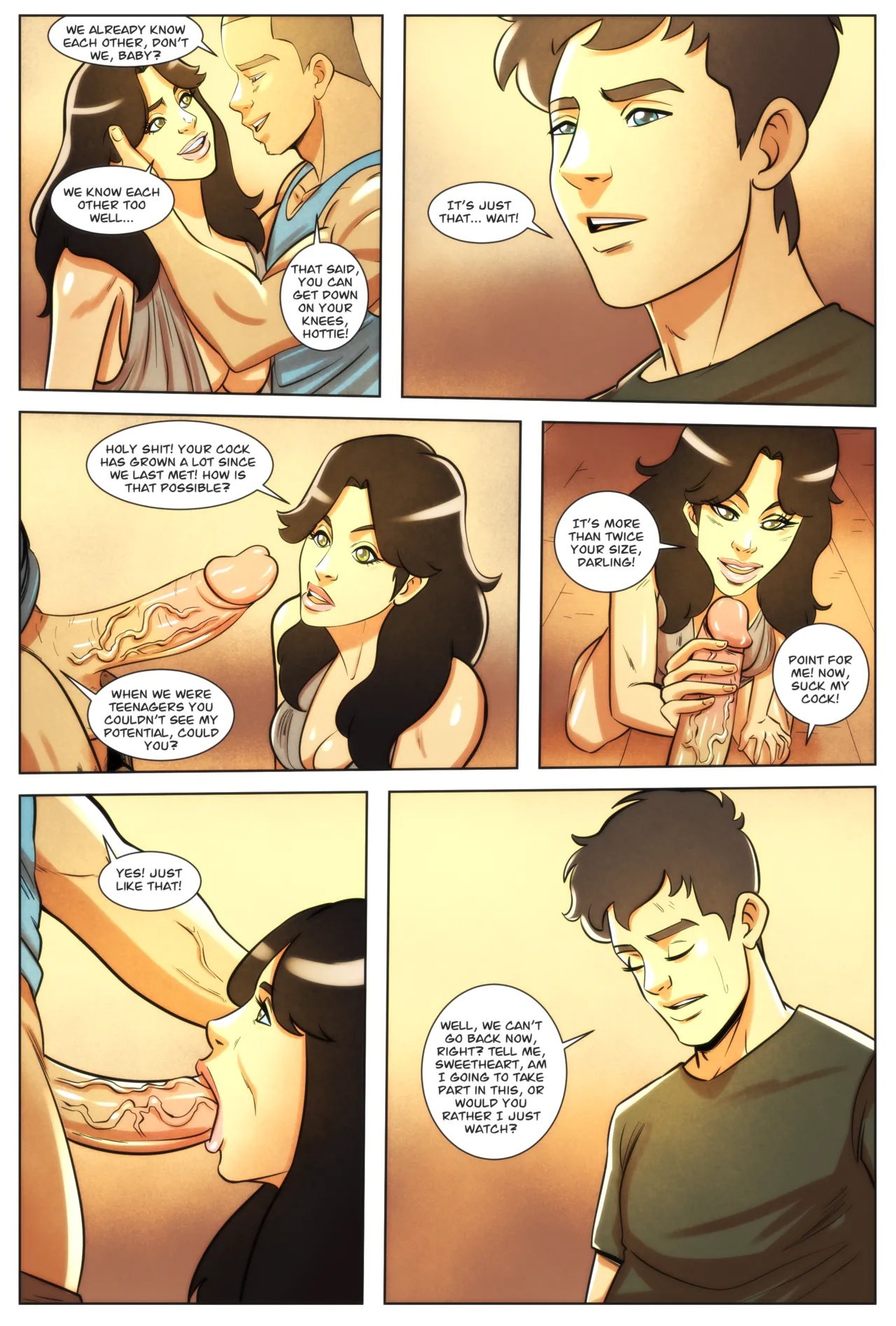 A Cuckold's Dream Wife Porn Comics english 07