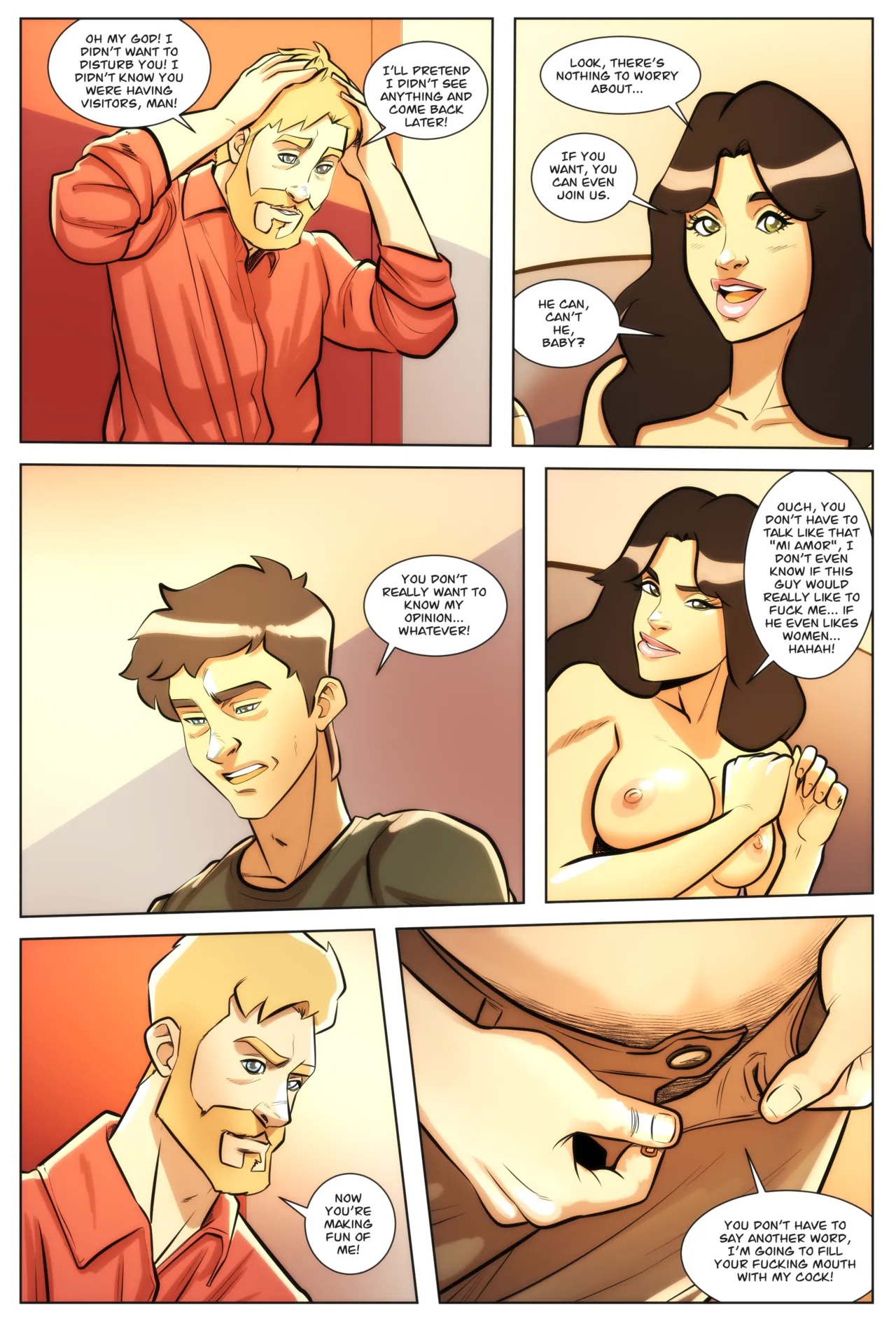 A Cuckold's Dream Wife Porn Comics english 10