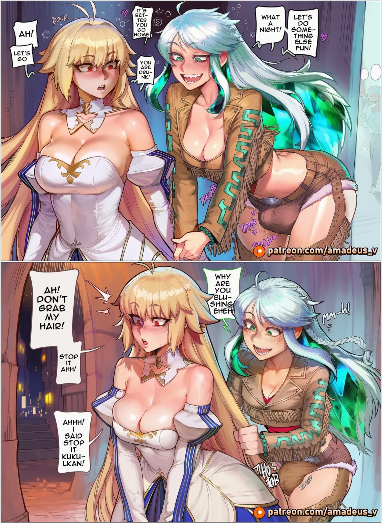 A Drunk Afterparty Porn Comics english 02