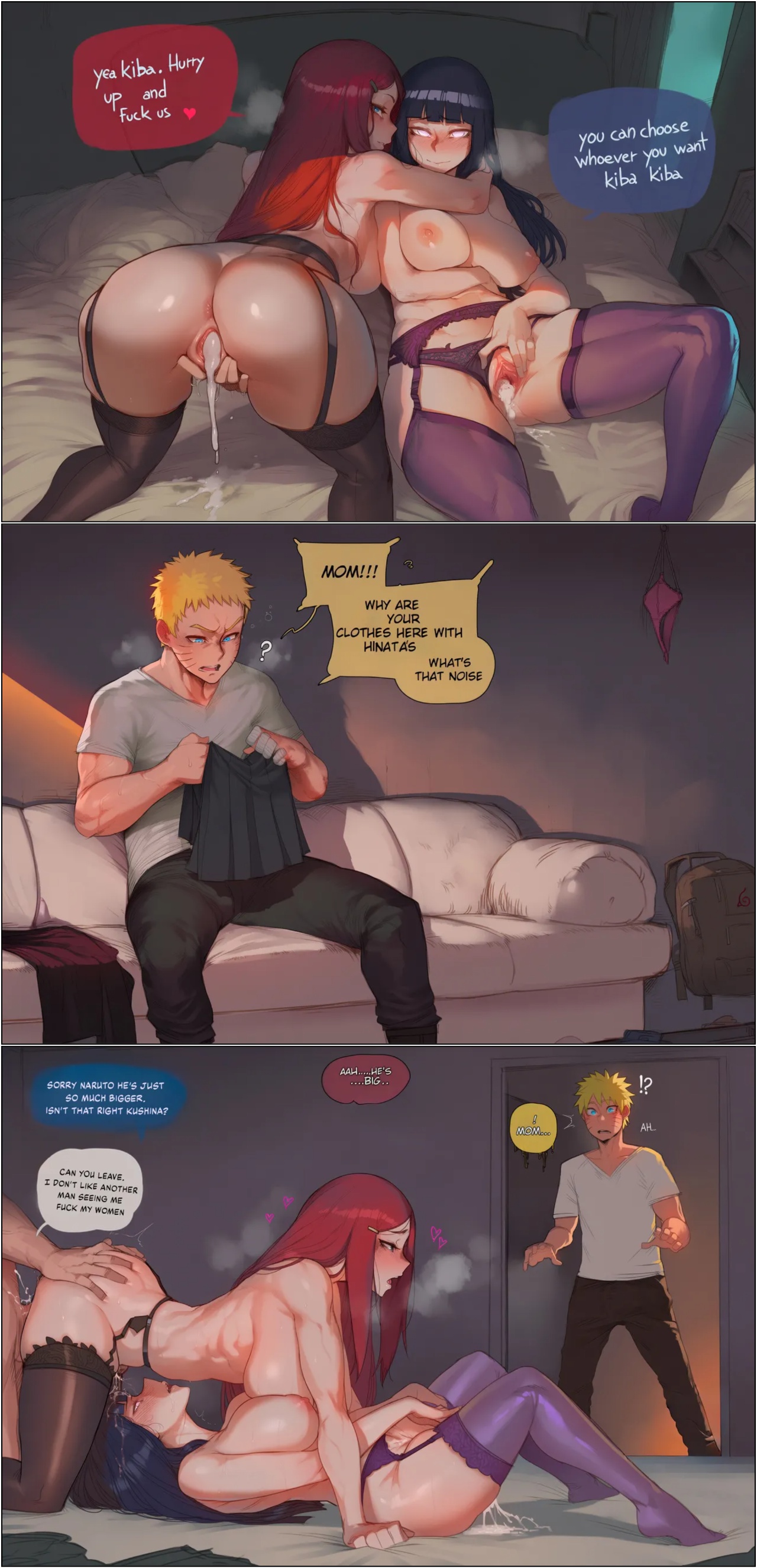 A New Way To Motivate Kiba From Kushina Porn Comics english 17