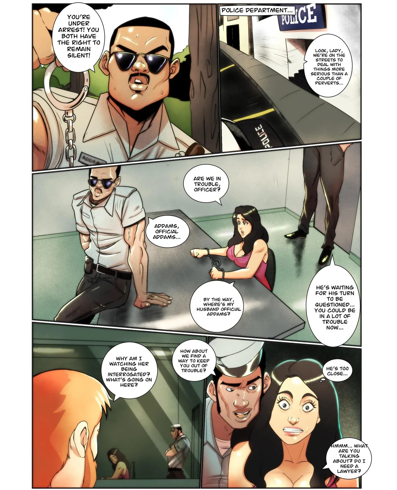 A Police Case By Illustravitor Porn Comics english 04
